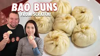 How to Make Bao Buns (aka Nikuman) from Scratch! Dough & Filling Recipe