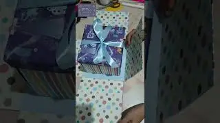 DIY Explosion Box Frozen Theme | Gift Box for Snack #birthdaygifts #giftbox #diy #explosionbox