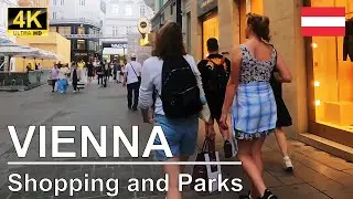 4K Vienna Top Attractions and Best Shopping Street | Walking Tour