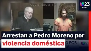El actor Pedro Moreno es arrestado tras incidente de violencia dom&eacute;stica en Miami