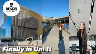 Shifting vlog |Deakin University Tour |Burwood campus| Tam Vlogs❤️