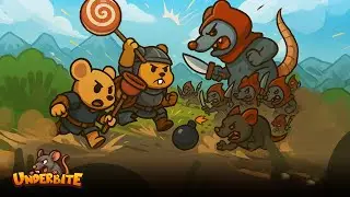 Underbite: Rat Rumble Idle War Gameplay