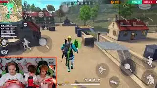 LIVE PAI E FILHO JOGANDO FREE FIRE NA M&Iacute;DIA DIGITAL COM YAN TV E YURI TV 🔥🔥🔥