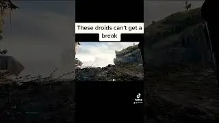 Poor droids 😂  #gaming #twitchvods #starwar #jedisurvivor #comedy #funny #ps5 #videoondemand