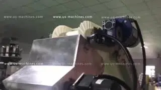 Automatic bouncy ball toy ball sorting counting filling bag sealing packaging machine