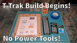 The Easiest Way to Get Into Model Railroading  T-Trak Build Episode 1