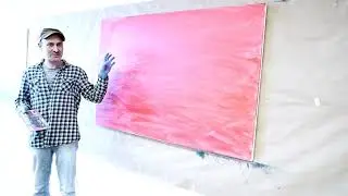 Wie man mit Rakeln anf&auml;ngt. Squeegee technique - the beginning