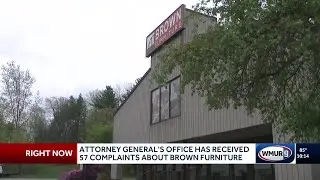 Attorney general's office has received 57 complaints about Brown Furniture