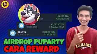 Cara Menyelesaikan Reward Airdrop Telegram Puparty MEME Coin Crypto