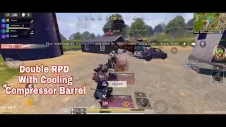 Double RPD With Cooling Compressor Barrel With Gunsmith | Cod Mobile Gameplay