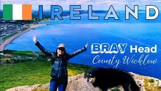 IRELAND Vlog 🇮🇪 Bray head along Seaside Cinematic drone footage | Bray Co.Wicklow