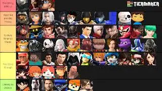 Smash Bros DLC Predictions Tier List