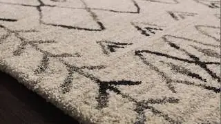 A Close Up Of Our Emory Heather Gray Rug