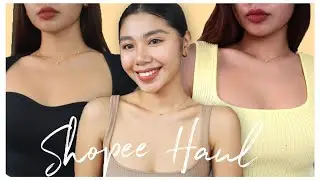 SHOPEE HAUL! 9.9 SALE! AESTHETIC LOUNGE/CHILL OOTDS!ANONG BAGO? by Lhianne Lauren