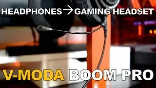 Обзор V-MODA Boom Pro | Превратите свои наушники в игровую гарнитуру