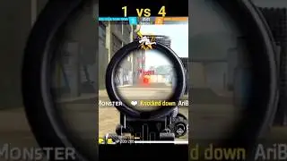 1vs4 cs rank match 👿👿 #freefire #2023 #mobileplay .🤣😘..