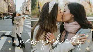 THE KNOT GALA, THE ROSE MANSION & CHRISTMAS IN NYC | New York City Travel Vlog | Lesbian Couple
