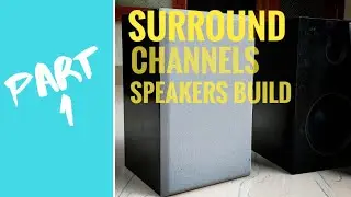 #Surround Speaker Box Build  for Home Theater Ststem | Speaker Box making | Part 1 - By #FLR Audio