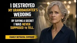 [FAMILY BETRAYAL EXPOSED] I DESTROYED MY GRANDDAUGHTER’S WEDDING BY SAYING A SECRET...