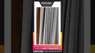 Motorized Window Curtains. #furnishings  #interiordesign #windowcurtain  #homedecor #curtains