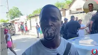 Denham Town residents protest police killing