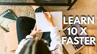 How to Learn FASTER and Remember more (science backed tips)