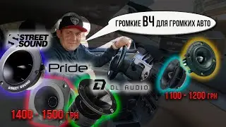 Твитера для громких автомобилей PRIDE, STREET SOUND, DL AUDIO 1200 - 1500грн