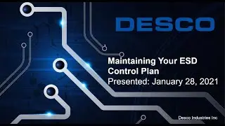 Maintaining Your ESD Control Plan