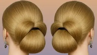Beautiful & Elegant Hairstyle With Lock Pin 🧿 Juda Hairstyle From Lock Pin 😍