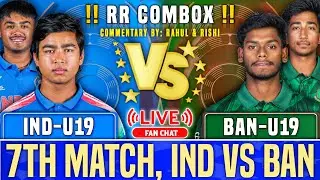 India U19 vs Bangladesh U19, 7th Match | Group A 2026 - Live Cricket Score & Commentary |