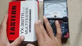 Multitester Analog YX_360TR E-L-B Full Unboxing and Review in Urdu @MukhlisEngineering1