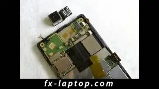 Disassembly HTC Touch Diamond 2 - Battery Glass Screen Replacement