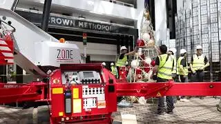 Crown Christmas Tree Installation - Zone Group