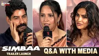 Simbaa Movie Trailer Launch Q&A With Media | Anasuya Bharadwaj | Jagapathi Babu | Telugu Cinema