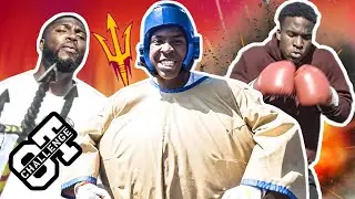 Ochocinco's Son GOT HANDS In the Overtime Challenge! Chad Johnson Jr Calls Out JALEN SUGGS!? 😨