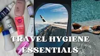 Travel Everything Shower Routine Essentials for the Holidays | Hygiene Products + Travel Toiletries
