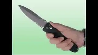 SOG PE18-ARC Pentagon Elite 2, Tactical Spear point Arc-Lock Folding VG10