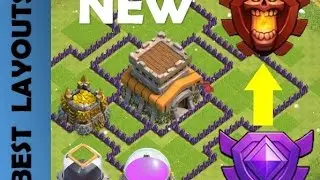 New TOWN HALL 8 (TH8) TROPHY/ DEFENCE BASE | TH8 LOOT PROTECTIVE BASE
