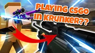 Playing Counter-Strike in KRUNKER.IO? FUNNY MOMENTS with Viewers! (Twitch Highlights #2)
