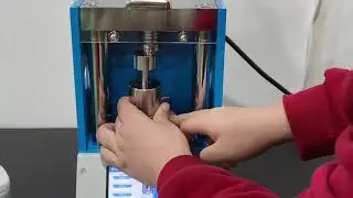 Fully automatic tablet press + matching mold operation