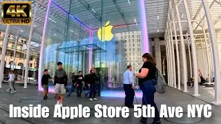 Inside Apple Store 5th Ave NYC &ndash; A 3-Minute Luxury Experience