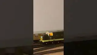 Class 55 preforms light loco towards Benchester yard