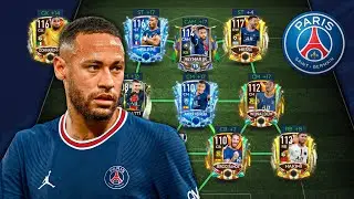 PSG (Paris Saint-Germain) Best Special Squad 2021/22 | PSG Squad Builder - FIFA Mobile