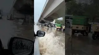 Heavy Rain In Karachi😱 #shorts #viralshorts #rain #karachi #heavyrain