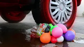 coca cola vs mountain dew vs fanta vs car || CloseUp Experiment