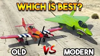 GTA 5 ONLINE : OLD VS PLANE (WHICH IS BEST PLANE?)
