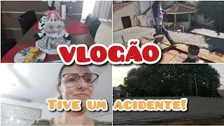 VLOG&Atilde;O:TIVE UM ACIDENTE +CONCRETAMOS A LAJE /FIZ BOLO. RAQUEL OLIVEIRA.
