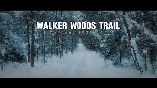 2025-12-07 Walker Woods Trail 雪地徒步风景篇。