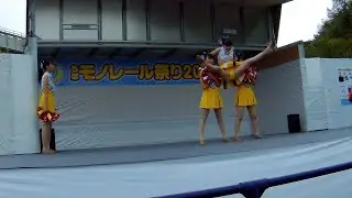 千葉経済大学附属高等学校バトントワラーズ部　チアダンス　ちばモノレール祭り2019