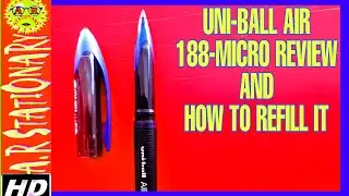 UNI-BALL AIR PEN UBA-188-M MICRO | uni ball pens | uniball air micro 188m